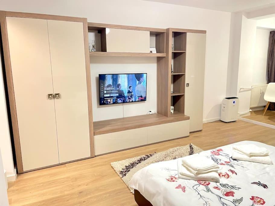 Studio Dristor - Foarte Curat Si Frumos Bukarest Kültér fotó